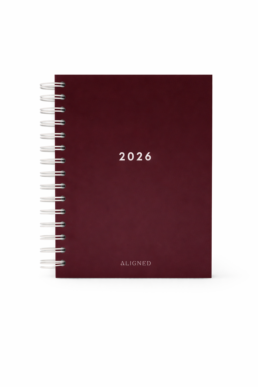 Burgundy Undated Planner