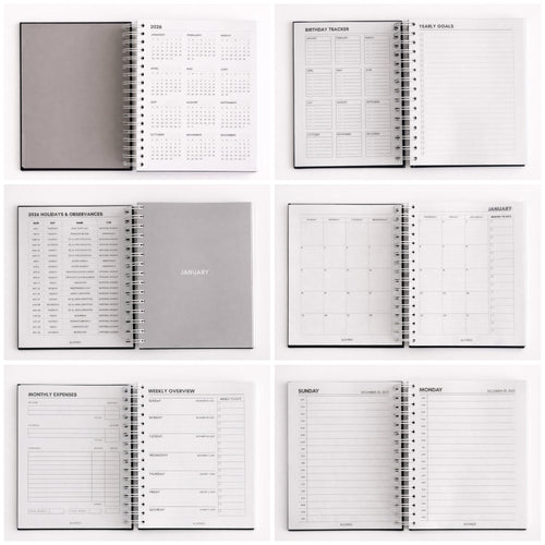 Olive Green Dated Planner